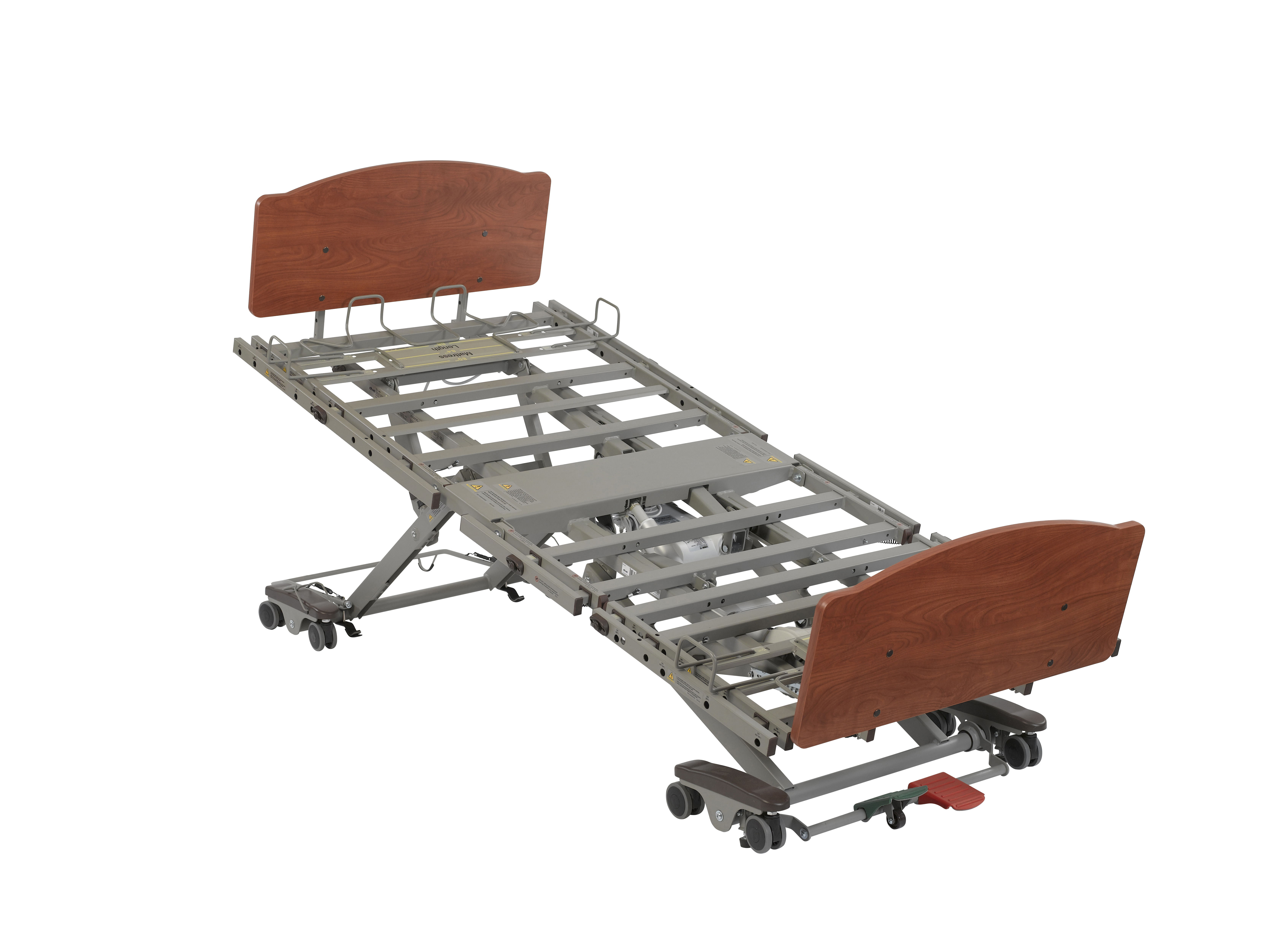 Long Term Care Fully Adjustable Trendelenburg Low Bed